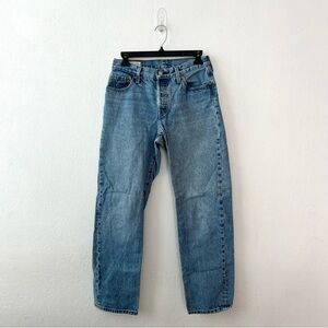 Levi's 501 light blue denim jeans jeans